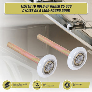 Garage Door Roller / Wheel / Heavy duty 13 Ball Sealed Bearing 12 Pack