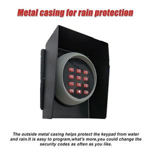 Wireless Keypad Entry | For Swing and Sliding Gate | Metal Casing