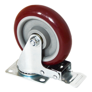 Heavy Duty Swivel Castor Wheels | 4 x 5" | 400KG Load | Trolley Furniture Caster | All Brake