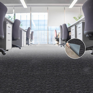 Carpet Tiles | 5m² Box | Heavy Use Flooring | Commercial Domestic Office | Charcoal
