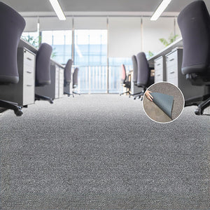 Carpet Tiles | 5m² Box | Heavy Use Flooring | Commercial Domestic Office | Grey