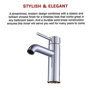 Basin Mixer Tap | Kitchen Laundry Bathroom Sink Faucet | Modern Design