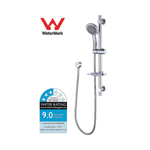 Handheld Shower Rail Set | Soap Dish Included | Modern Bathroom Accessory