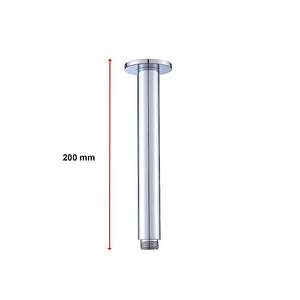 Shower Head Arm | Round Wall Connector | Rainforest Shower Head | Bathroom Accessory