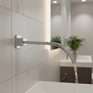 Bath Spout | 180mm | Polished Chrome Finish | Modern Bathroom Fixture