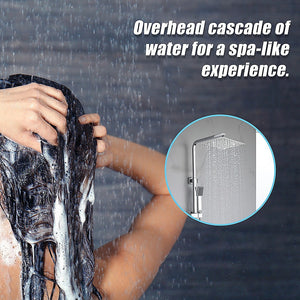 300mm Shower Head Square | 304SS Polished Chrome Finish