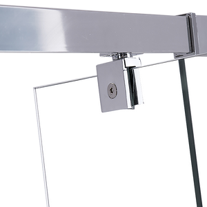 Adjustable Semi Frameless Shower Screen (82-90) x 195cm | Australian Safety Glass