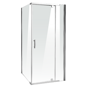 Shower Screen 900x900x1900mm Framed Safety Glass | Pivot Door | Della Francesca