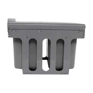 2x 15L Pull-Out Trash Bin | Dual Kitchen Garbage Waste Basket | Cabinet Bin