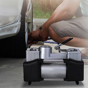 12V Car Air Compressor | 4x4 Tyre Inflator | 85L/min Portable Deflator for Off-Road