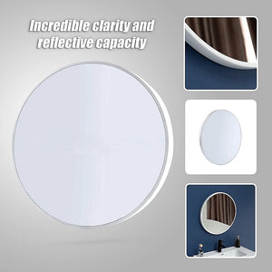 60cm Round Wall Mirror Bathroom Makeup Mirror by Della Francesca
