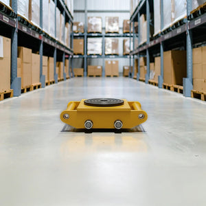 Heavy Duty Machine Dolly Skate | 6T Capacity | Roller Mover Cargo Trolley