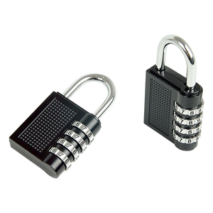 Combination Padlock | 2-Pack | 4-Digit Outdoor Weatherproof Security for School & Travel