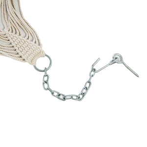 Cotton Rope Hammock | 4m | With Hanging Hardware | Traditional Style