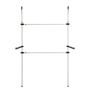 Heavy Duty Adjustable Clothes Rail | Storage Garment Shelf | Hanging Display Stand Rack