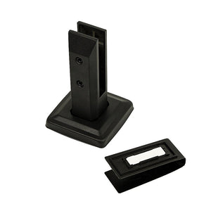Balustrade Black Glass Clamp | 304 Stainless Spigot Pool Fencing Fence