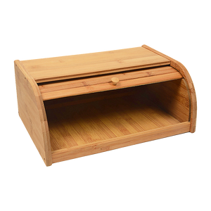 Bamboo Bread Bin Storage Box | Kitchen Loaf & Pastry Container