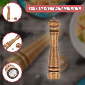 10" Manual Pepper Grinder | Multipurpose Flavouring Bottle | Cruet Kitchen Tool