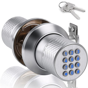 Digital Electronic Code Door Lock | Keyless Entry | Programmable Keypad Lock Knob