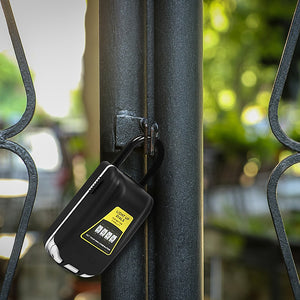 Security Combination Lock Box | 4-Digit | Luminous Dials | Key Storage Safe