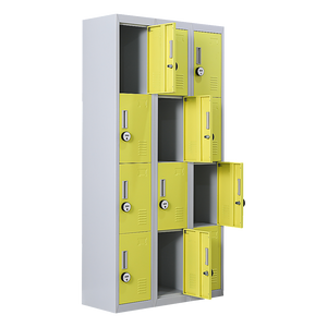 12-Door Locker for Office | Gym | Shed | School | Home Storage | 4-Digit Combination Lock