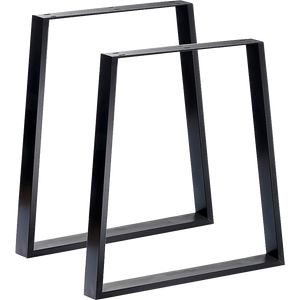 Trapezium Shaped Table Bench Desk Legs | Retro Industrial Design | Fully Welded