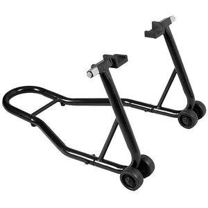 Motorcycle Rear Stand | Heavy-Duty Motorbike Lift | Paddock Carrier Fork Stand