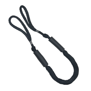 Marine Bungee Dock Line | 4-Pack | Boat Mooring Rope | Anchor Cord Stretchable