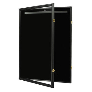 Wall Display/Case Lockable Rack | 82cm | Football Basketball Jersey Storage Box
