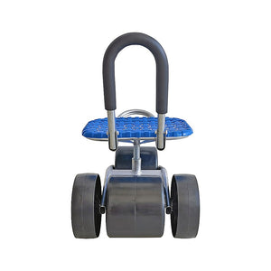 Portable Gardening Seat | Folding Stool | Adjustable Height with Kneeling Pad