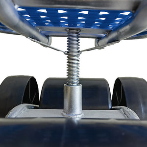 Portable Gardening Seat | Folding Stool | Adjustable Height with Kneeling Pad