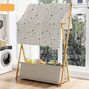 100cm Clothes Rail Rack | Freestanding Garment Hanger | Bedroom Storage with Lower Shelf