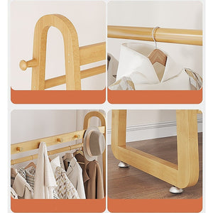 1M Clothes Rack Slim Stylish Space Saving