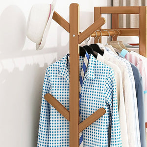 70cm Clothes Rack Stand | Storage Shelves | Modern Coat Tree