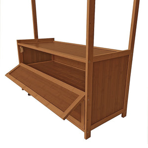 70cm Clothes Rack Stand | Storage Shelves | Modern Coat Tree