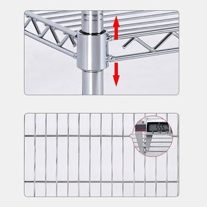 Modular Wire Storage Shelf | 450 x 450 x 1800mm | Steel Shelving