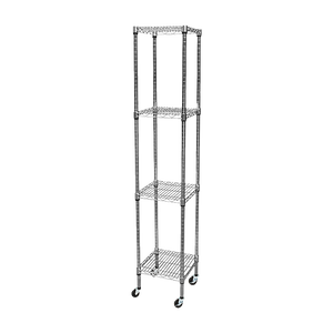 Modular Wire Storage Shelf | 450 x 450 x 1800mm | Steel Shelving