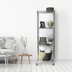 Modular Wire Storage Shelf | 450 x 450 x 1800mm | Steel Shelving