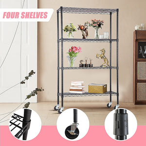 Modular Wire Storage Shelf | 1200 x 600 x 1800mm | Steel Shelving