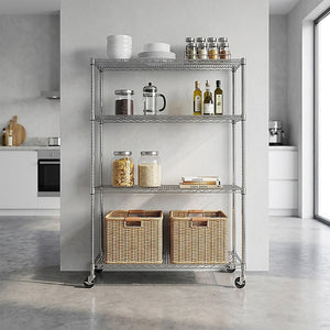 Modular Wire Storage Shelf | 900 x 450 x 1800mm | Steel Shelving