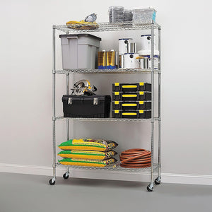 Modular Wire Storage Shelf | 900 x 450 x 1800mm | Steel Shelving