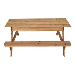 Sand & Water Wooden Picnic Table