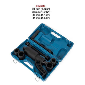 Torque Multiplier Wrench Set | 1:58 Ratio | Lug Nut Labor Saving | 4 Sockets Included