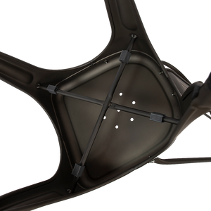 Vintage Metal Dining Chairs | Stackable | Set of 4 | Kitchen & Café Side Chairs