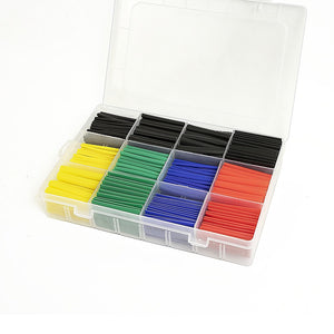 Heat Shrink Solder Seal Wire Connectors | 630-Piece | Mixed Tubing Sleeving Kit