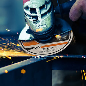 Cutting Discs Set | 100-Piece | 125mm (5") Angle Grinder Disc | Thin Metal Cut-Off Wheels