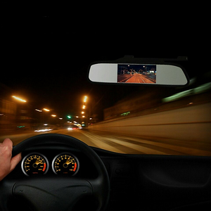 Car Rear View Mirror Camera Kit | 120-Degree Night Vision | Reverse Parking System
