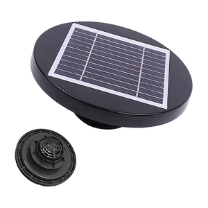 Solar Powered Roof Vent Fan | Loft Ventilator for Boat RV Greenhouse Shed Caravan