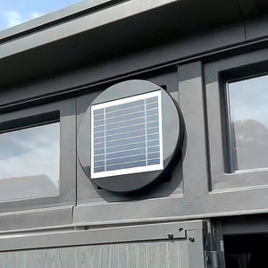 Solar Powered Roof Vent Fan | Loft Ventilator for Boat RV Greenhouse Shed Caravan