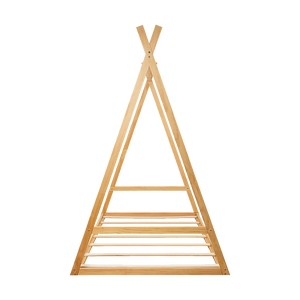 Kids Tent Montessori Toddler Floor Bed | Wooden Bedframe